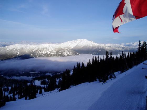 WhistlerCanadianFlag